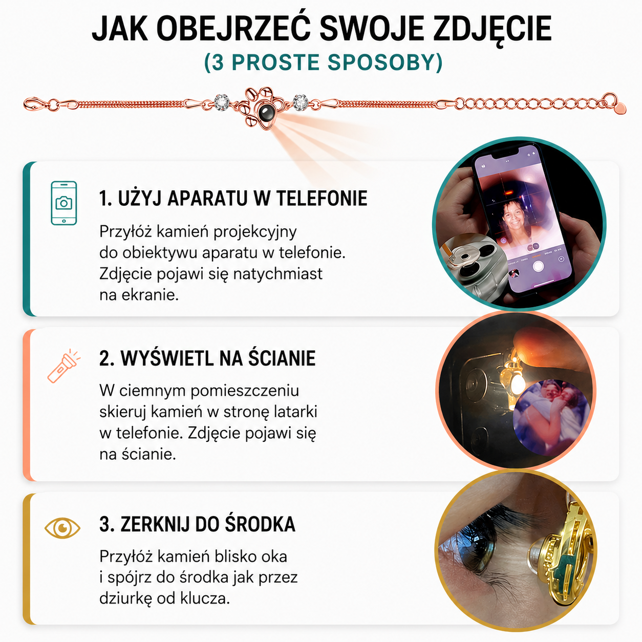 Personalizowana Bransoletka "Paw"